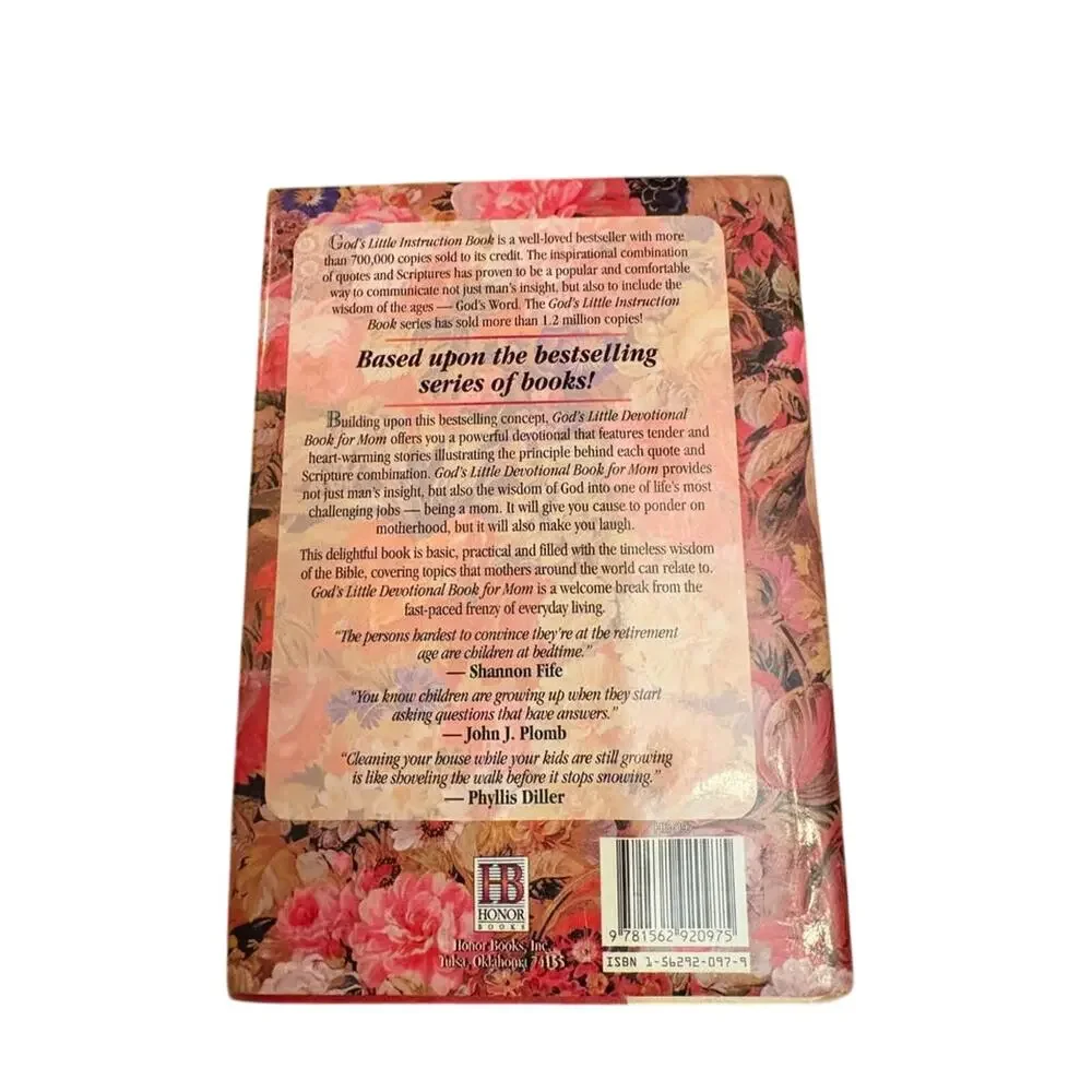 God’s Little Devotional Book for Moms Hardcover Christian Inspiration Gift
